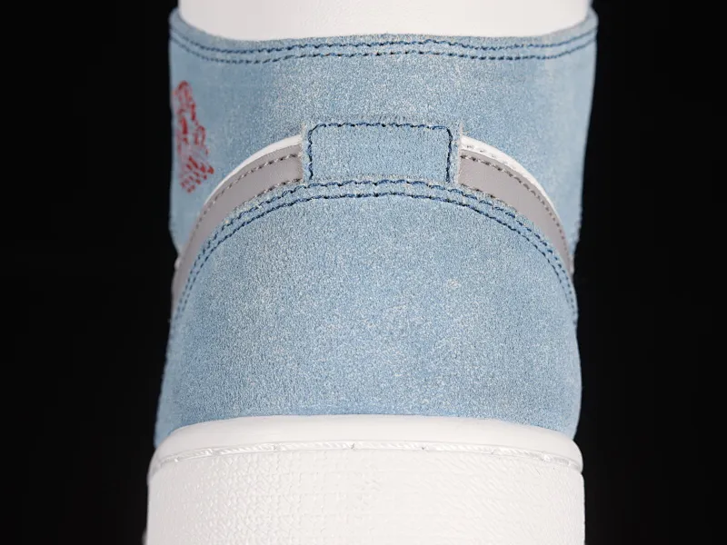 All categories Air Jordan Jordan series basketball shoes Air Jordan 1 Mid Air Jordan 1 Mid "French Blue" AJ1 Joe 1 washed blue mid-top basketball shoes DN3706-401